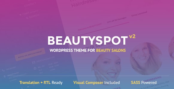 BeautySpot – WordPress Theme for Beauty Salons 3.5.7