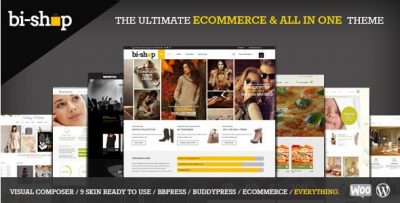 Bi-Shop All In One – Ecommerce & Corporate Theme  1.6.6
