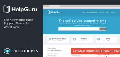HelpGuru - A Self-Service Knowledge Base WordPress Theme 1.7.4