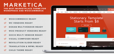 Marketica - eCommerce and Marketplace - WooCommerce WordPress Theme 4.5.4