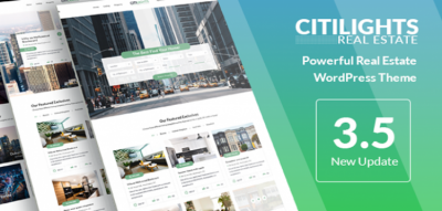 CitiLights - Real Estate WordPress Theme 3.5.4