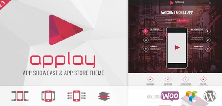 Applay - WordPress App Showcase & App Store Theme 2.4.7 | WordPress Liga