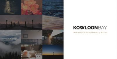 KowloonBay – Multipage Portfolio / Blog WP Theme 1.2.0