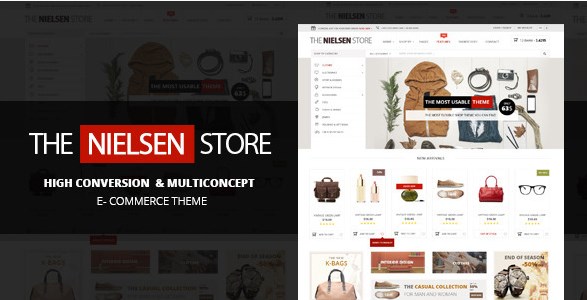 Nielsen – E-commerce WordPress Theme 1.9.17
