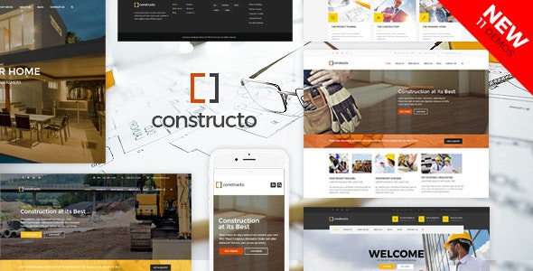 Constructo - Construction WordPress Theme 4.1.1 Constructo - Construction WordPress Theme 4.1.1