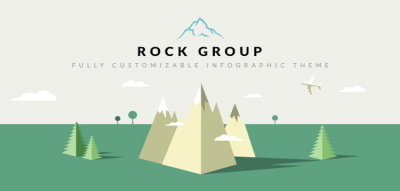 Rock Group | A Flat Multipurpose Infographic WordPress Theme 2.7