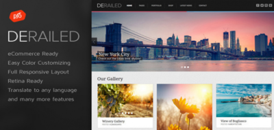 DeRailed - Photography & Portfolio Theme 2.5
