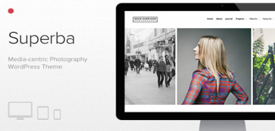 Superba: Media-centric Photography WordPress Theme 1.0.30