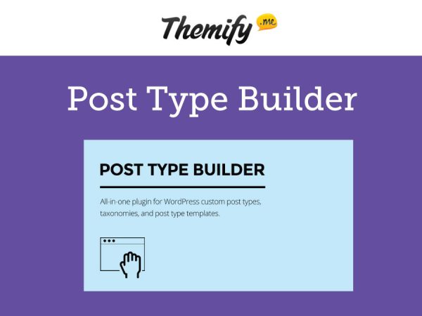 Themify Post Type Builder WordPress Plugin 1.7.4