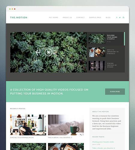 Themotion WordPress Theme 1.2.10