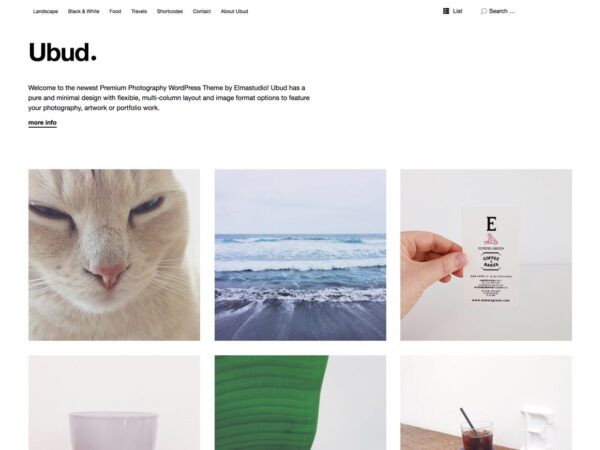 Elmastudio Ubud WordPress Theme 1.0.7