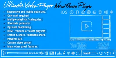 Ultimate Video Player Wordpress Plugin 5.3