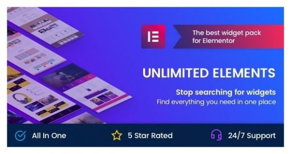 Unlimited Elements for Elementor 1.5.104