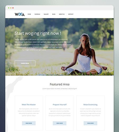 Woga WordPress Theme 1.3.1