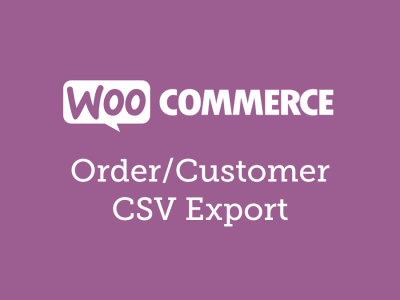 WooCommerce Order/Customer CSV Export 5.3.3