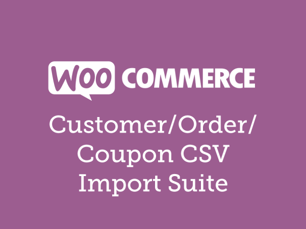WooCommerce Customer/Order/Coupon CSV Import Suite 3.10.2