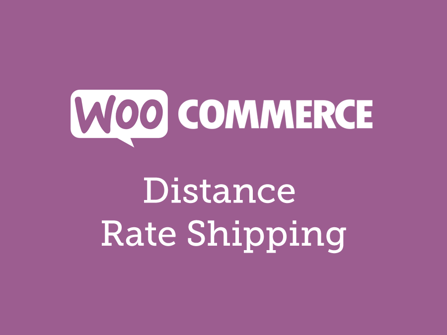 WooCommerce Distance Rate Shipping 1.3.0