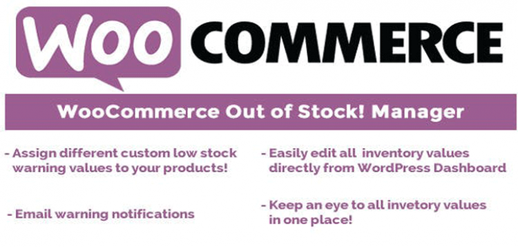 WooCommerce Out of Stock! Manager  4.7