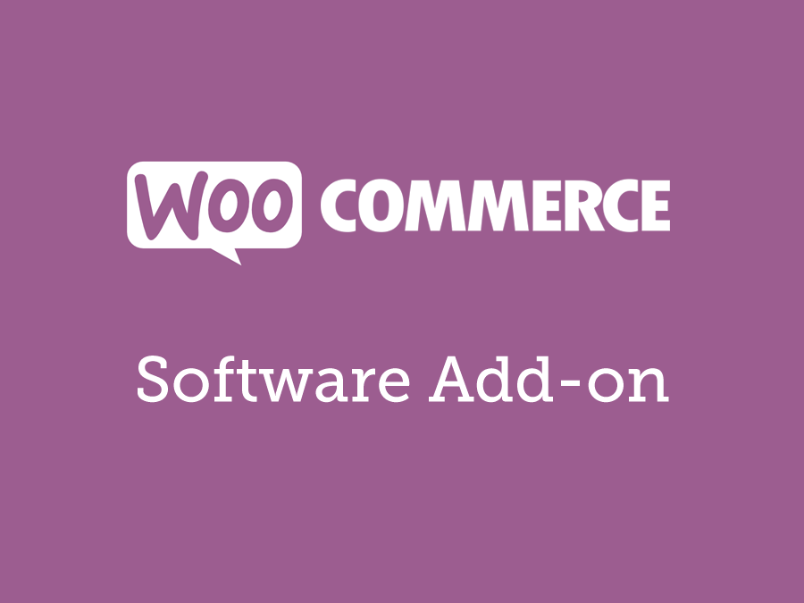 WooCommerce Software Add-on 1.8.0