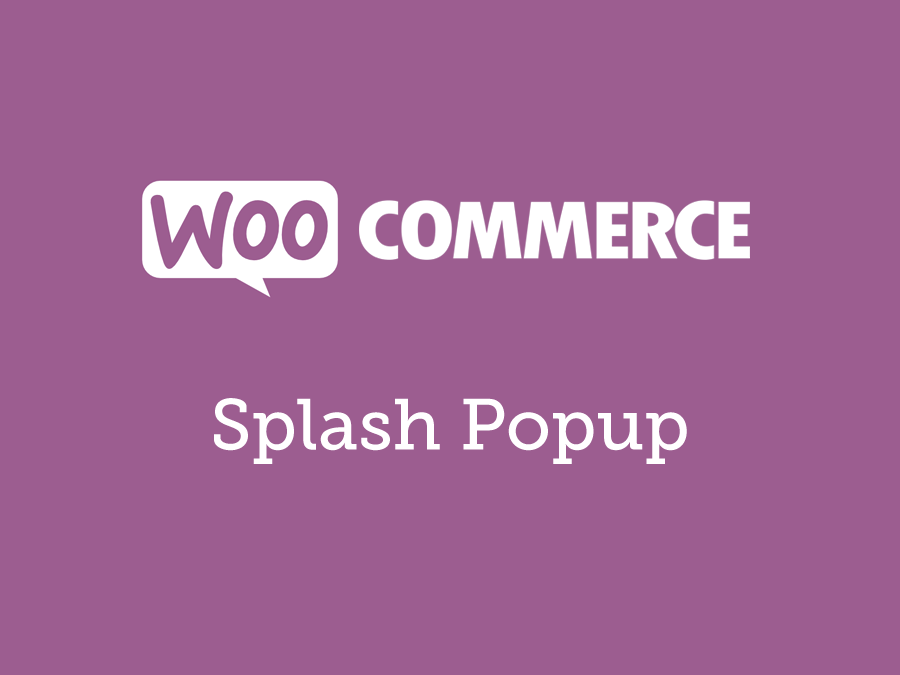 WooCommerce Splash Popup 1.5.0