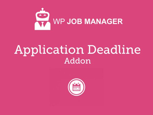 WP Job Manager Application Deadline Addon 1.2.5