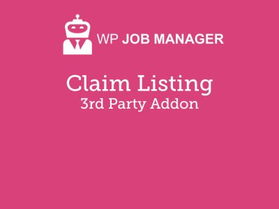 WP Job Manager Claim Listing Addon 3.12.0