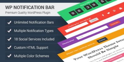 WP Notification Bar Pro 1.2.0