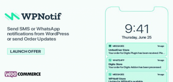 WPNotif: WordPress SMS & WhatsApp Notifications  3.2.0.2