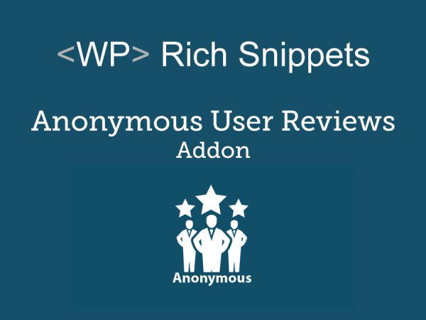 WP Rich Snippets Anonymous User Reviews Addon 1.2