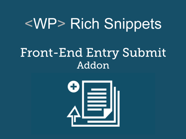 WP Rich Snippets Front-End Entry Submit Addon 1.1