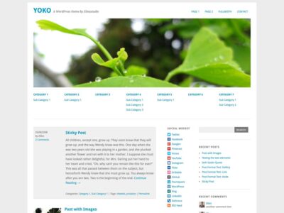 Elmastudio Yoko WordPress Theme 1.2.2